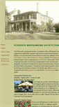 Mobile Screenshot of plymouthantiquariansociety.org